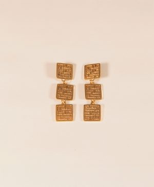 Long Maze Earrings