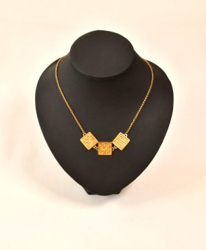 Triple Maze Necklace
